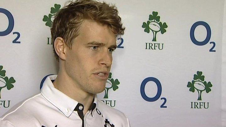 Ireland winger Andrew Trimble