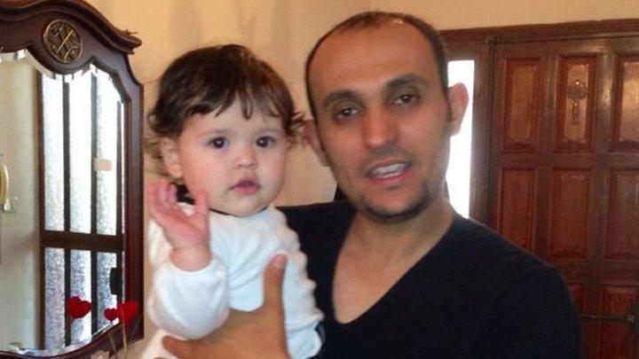 Talia with father Maher Belaid
