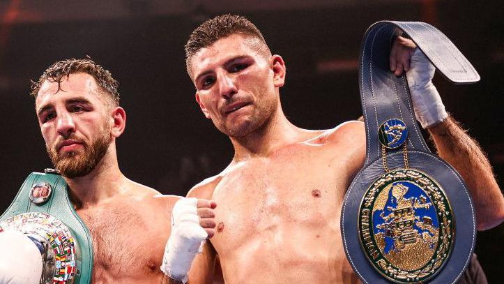 Nathaniel Collins and Cristobal Lorente in October, 2025