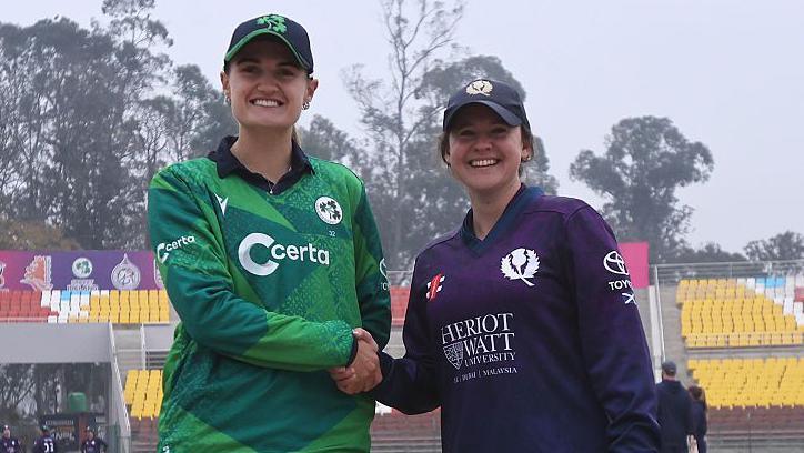Ireland and Scotland meet at the T20 World Cup qualifier