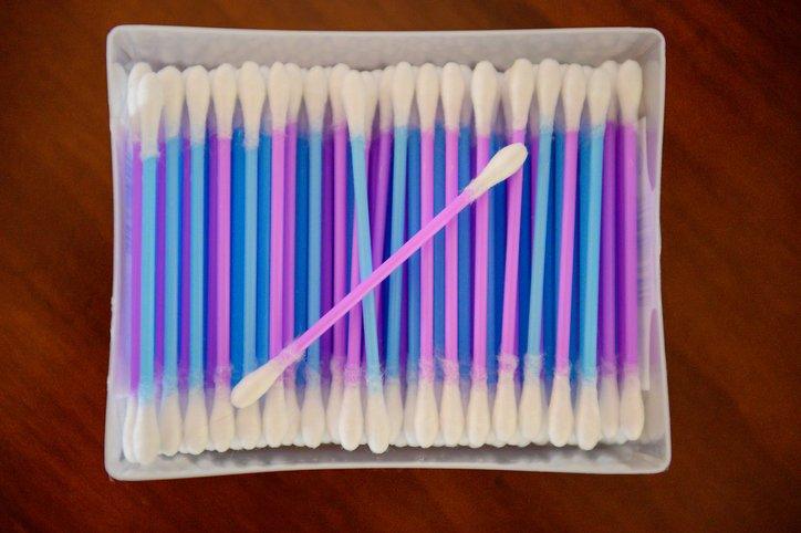 box of cotton buds