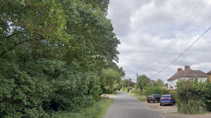 Cockfield Road near Felsham