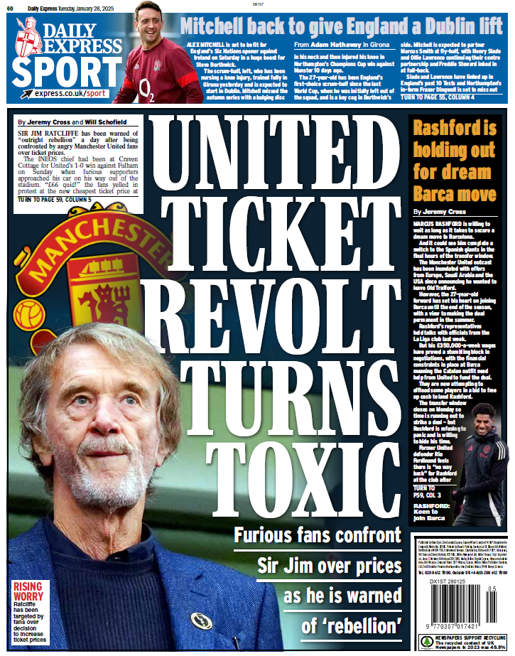 Express back page