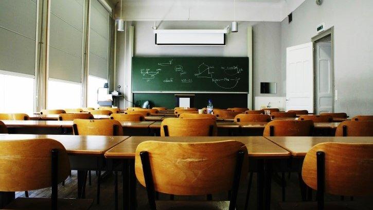 Empty classroom