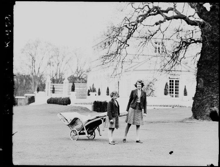 Princess Elizabeth and Margaret