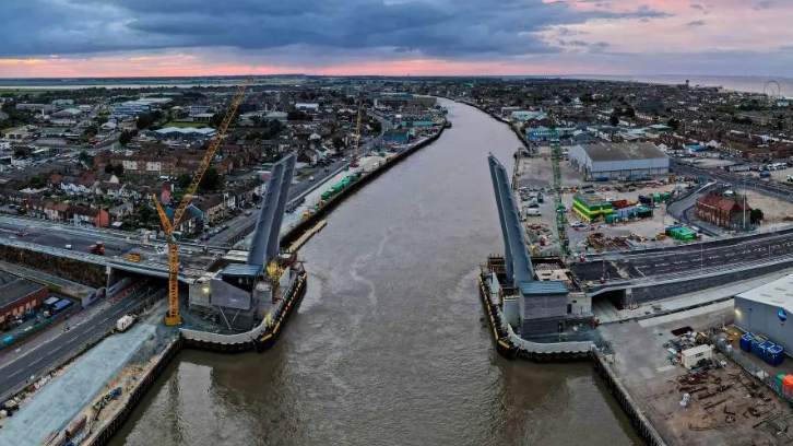 Drone image of Herring Bridge 