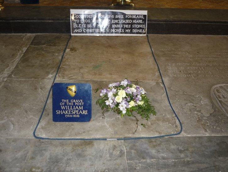 Shakespeare's grave