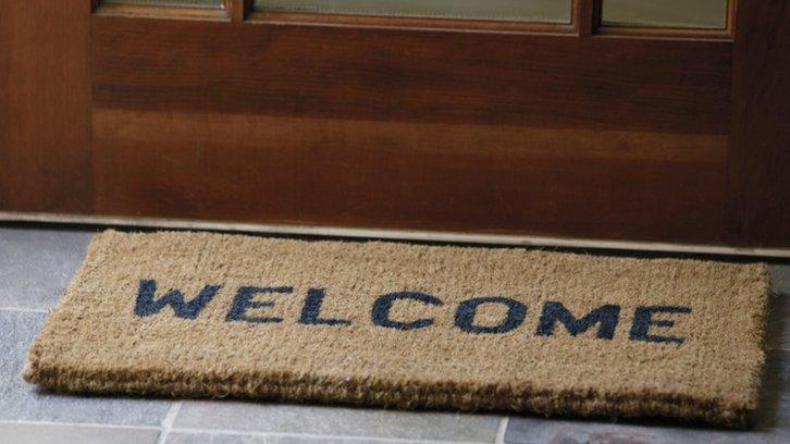 Welcome mat