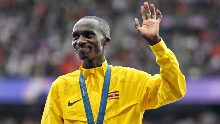 Olympic 10,000m champion Joshua Cheptegei