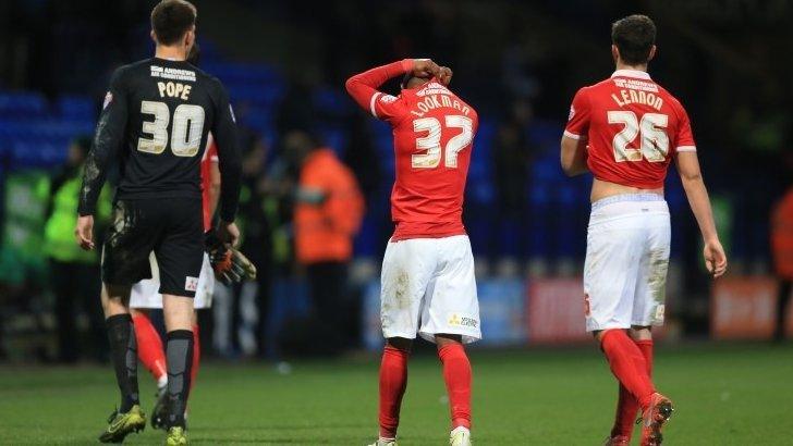 Charlton players following their relegation to League One