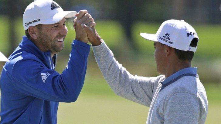 Sergio Garcia and Rickie Fowler