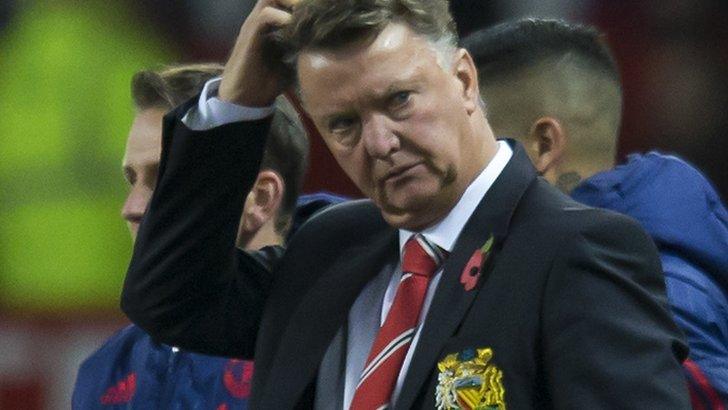 Manchester United manager Louis van Gaal