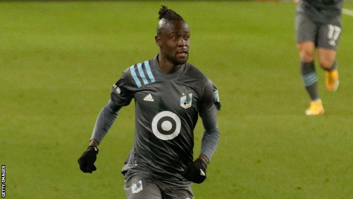 Sierra Leone's Kei Kamara in action for MLS side Minnesota United