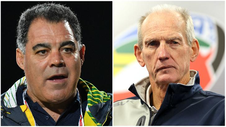 Mal Meninga and Wayne Bennett