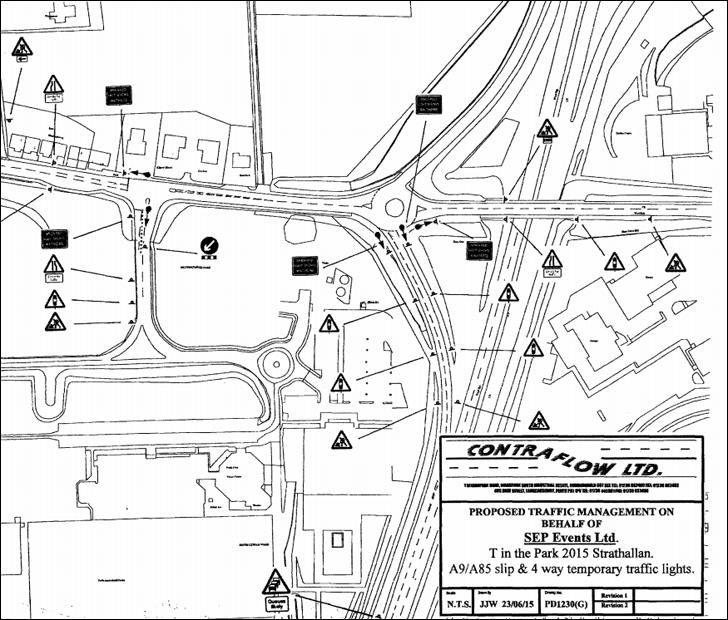 Map of site