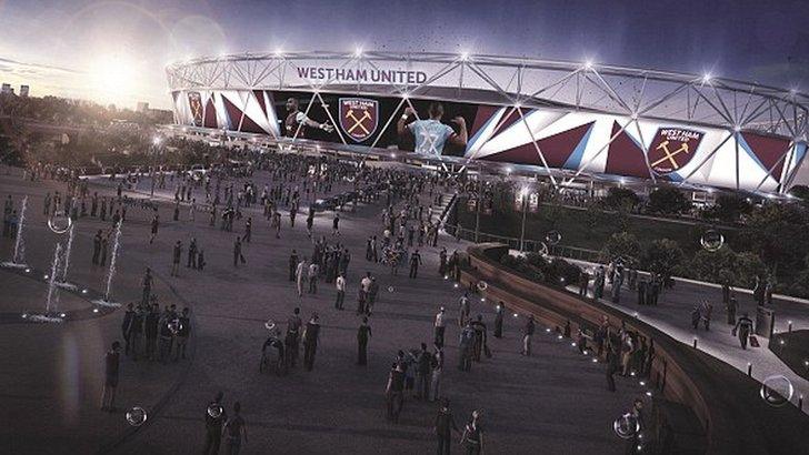 How the stadium might look when West Ham move in