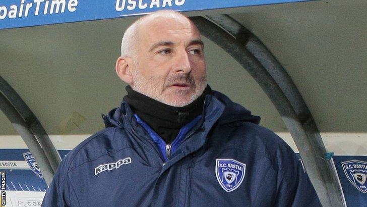 Francois Ciccolini during his time at SC Bastia