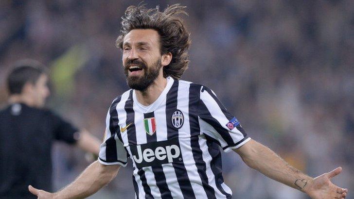 Juventus midfielder Andrea Pirlo