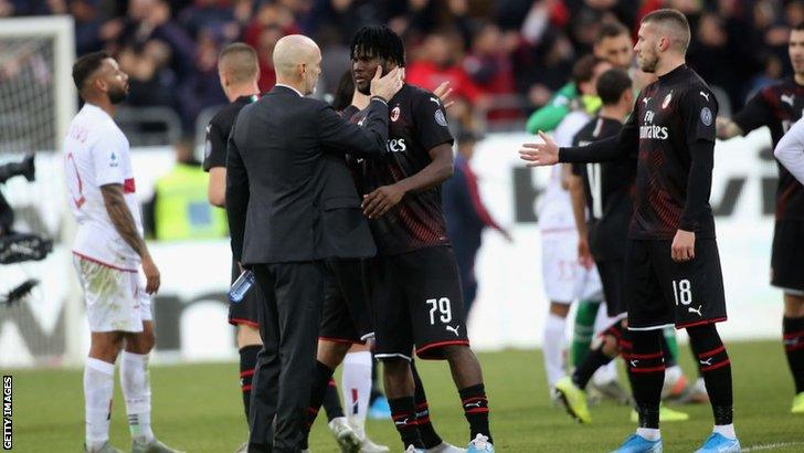 Pioli and Kessie