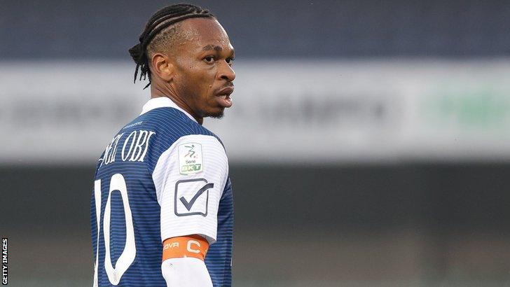 Nigeria and Chievo Verona's Joel Obi