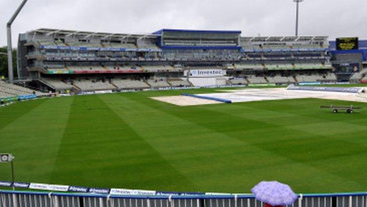 Edgbaston in the rain