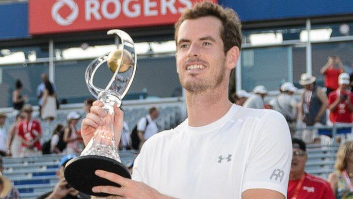 Andy Murray won the Rogers Cup for a third time