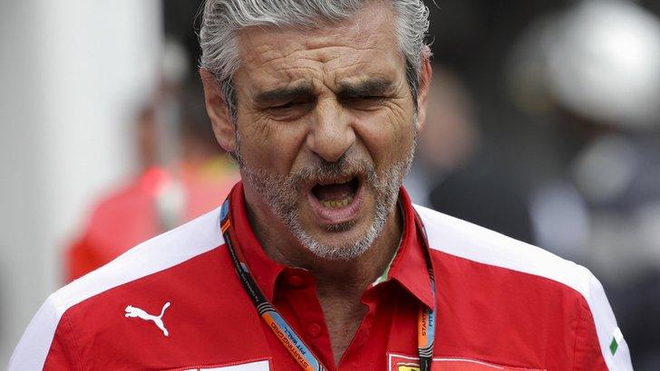 Ferrari team boss Maurizio Arrivabene