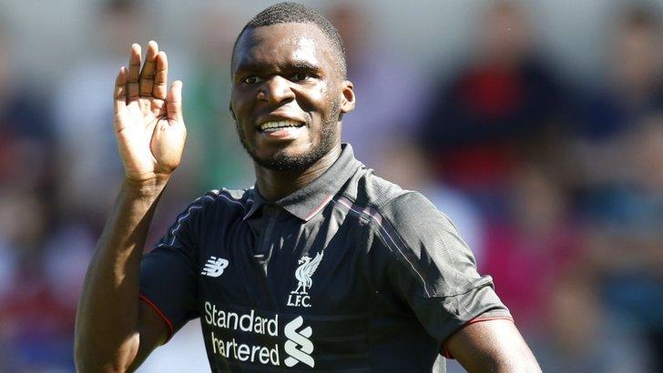 Liverpool forward Christian Benteke