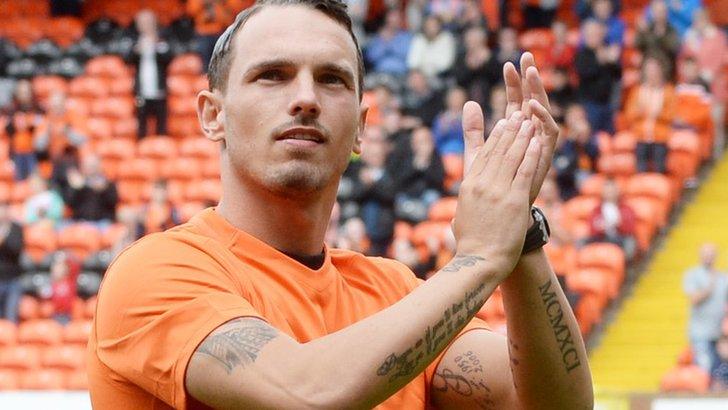 Rodney Sneijder at Tannadice