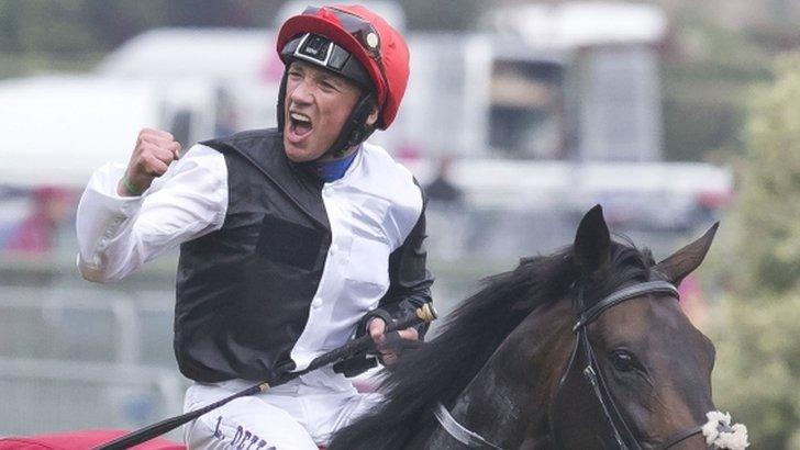 Frankie Dettori on Golden Horn