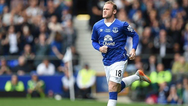 Former Everton forward Wayne Rooney