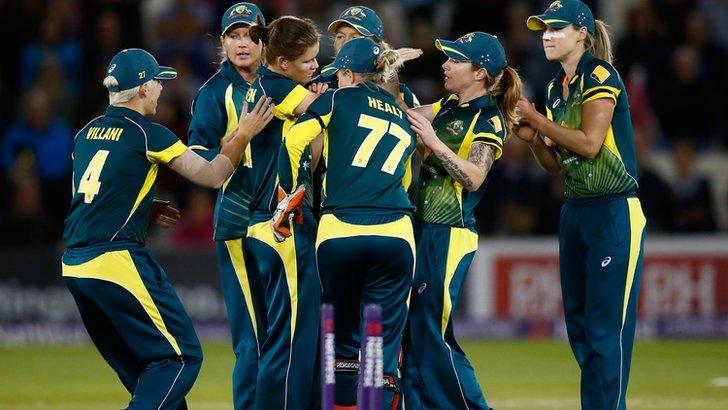 Australia celebrate