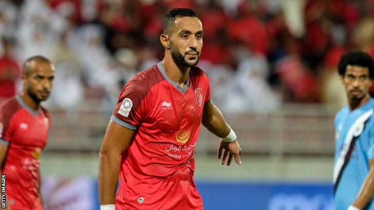 Former Morocco international Mehdi Benatia in action for Al Duhail