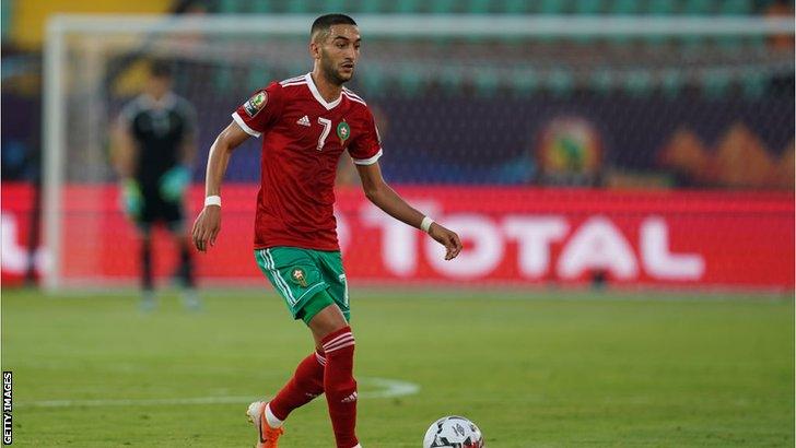 Morocco's Hakim Ziyech