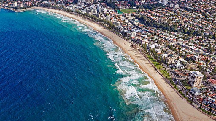 Manly Beach in Sydney.