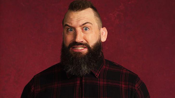 Joe Marler, pulling a funny nervous face. 