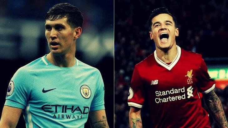Philippe Coutinho and John Stones