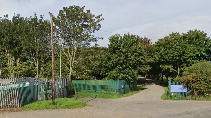 Waste site in Knossington