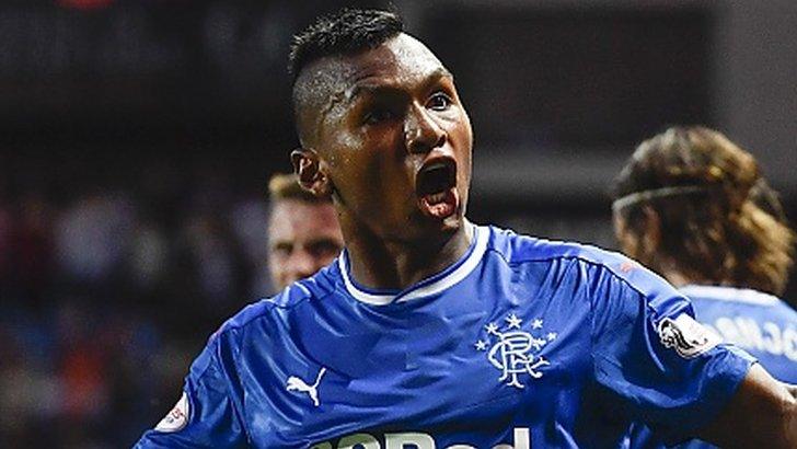 Rangers striker Alfredo Morelos