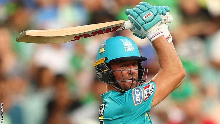 South Africa's AB de Villiers in action for Australian side Brisbane Heat