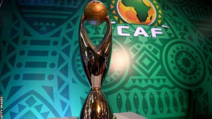 Caf Champions League trophy