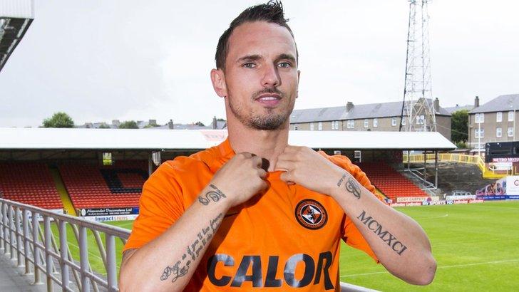 Rodney Sneijder at Tannadice