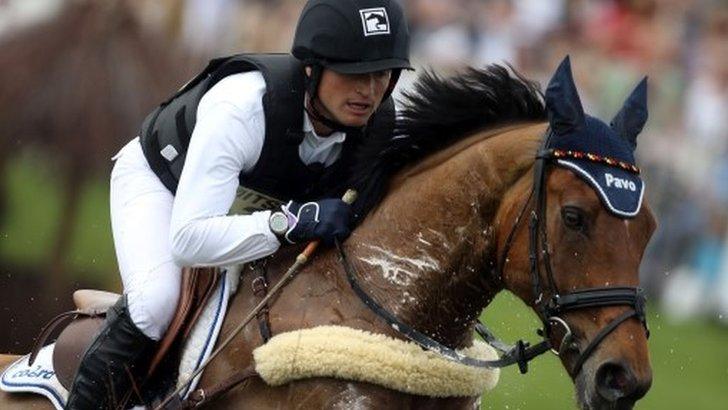 Germany"s Michael Jung riding La Biosthetique Sam FBW