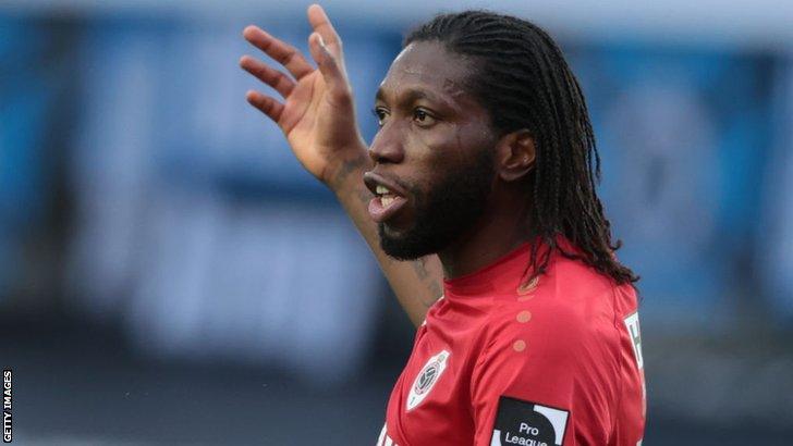 DR Congo striker Dieumerci Mbokani