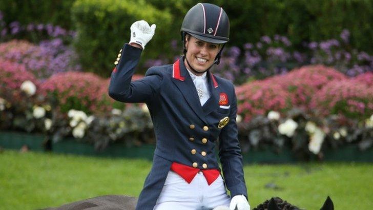 Charlotte Dujardin on Valegro