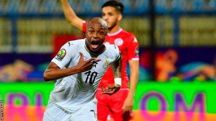 Ghana captain Andre Ayew