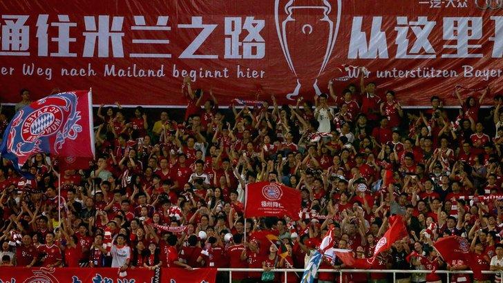 Chinese Bayern Munich fans