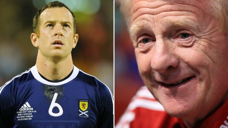 Charlie Adam and Gordon Strachan