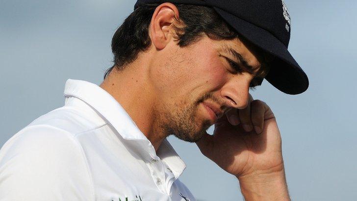 England captain Alastair Cook