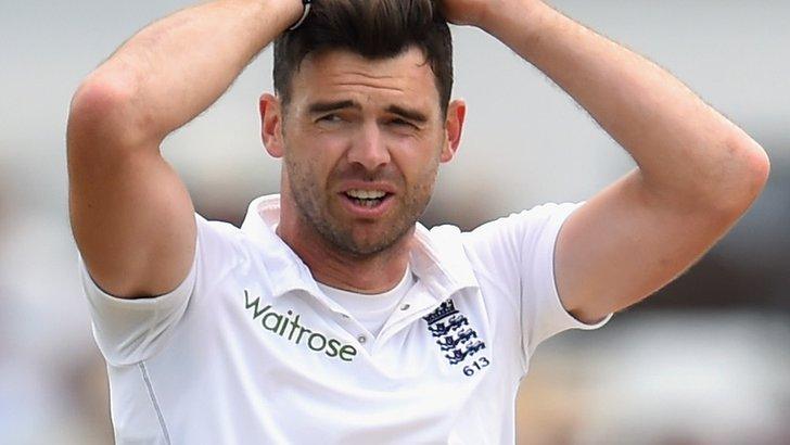 England bowler James Anderson